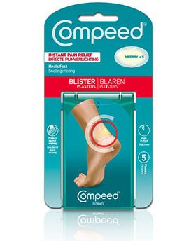 COMPEED<sup>®</sup>vidēja lieluma plāksteri tulznām