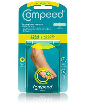 COMPEED® plāksteri varžacīm ar salicilskābi